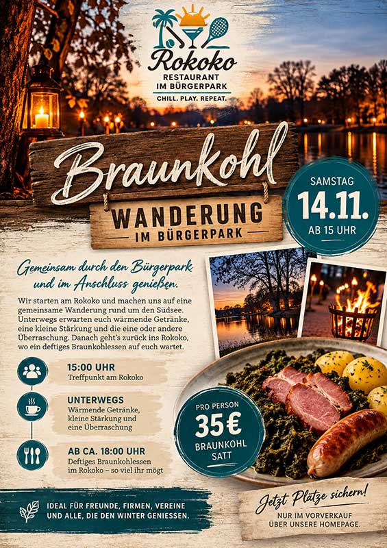 Braunkohlwanderung 2026 im Rokoko