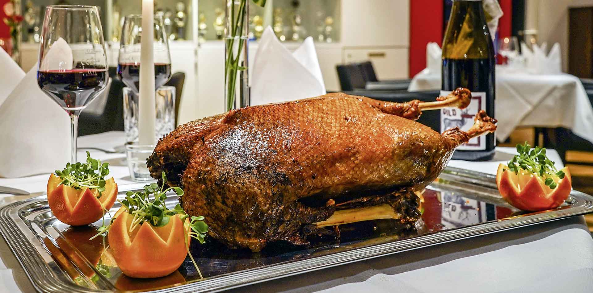 Gans to go vom Restaurant Rokoko Braunschweig