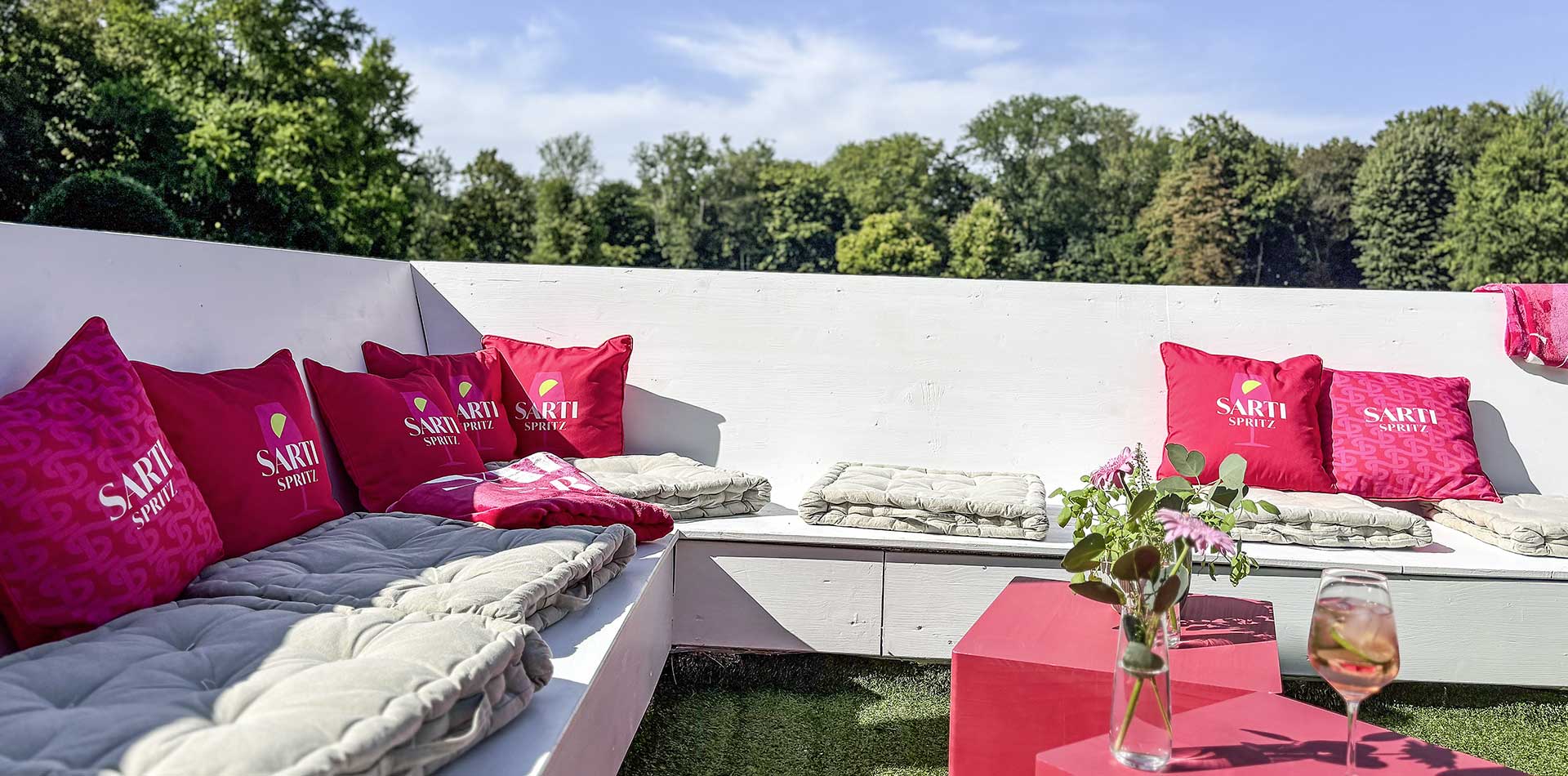 Terrasse vom Restaurant Rokoko Braunschweig